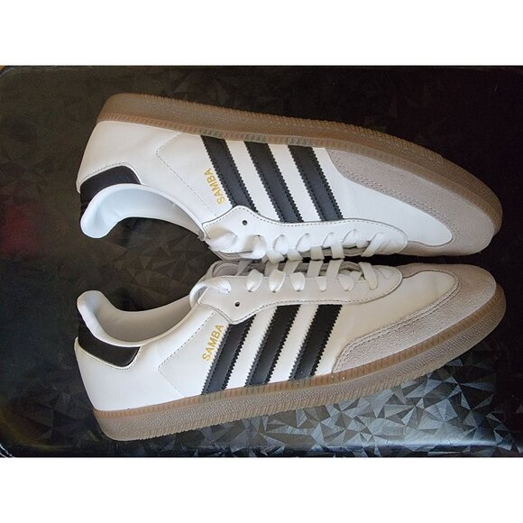 Adidas Originals Samba OG White Black US Men's 11.5 New In Box Style #B75806 - Picture 4 of 7